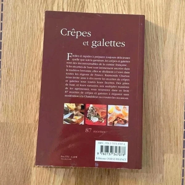 Recipe Book – Crepes & Galettes – photo 2